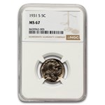 1931-S Buffalo Nickel MS-67 NGC