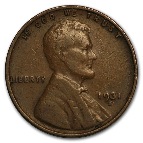 1931-S Lincoln Cent Fine 1931-S Lincoln Cent Fine