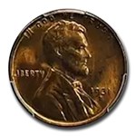 1931-S Lincoln Cent MS-64 PCGS (Red)