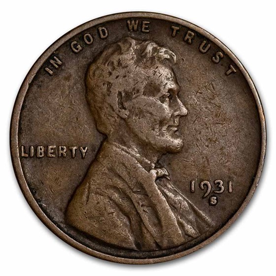 1931-S Lincoln Cent VF 1931-S Lincoln Cent VF
