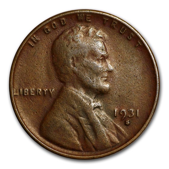 1931-S Lincoln Cent VG 1931-S Lincoln Cent VG