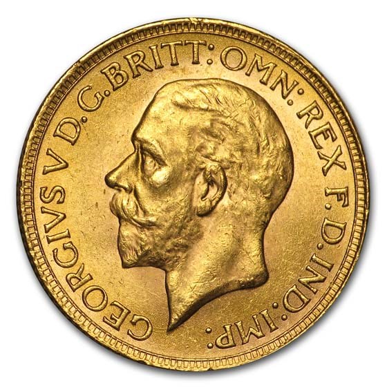 1931-SA South Africa Gold Sovereign George V BU (Small Head) 1931-SA South Africa Gold Sovereign George V BU (Small Head)