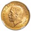 1931-SA South Africa Gold Sovereign George V MS-62 NGC