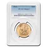 1932 $10 Indian Gold Eagle MS-63+ PCGS