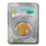 1932 $10 Indian Gold Eagle MS-64+ PCGS CAC