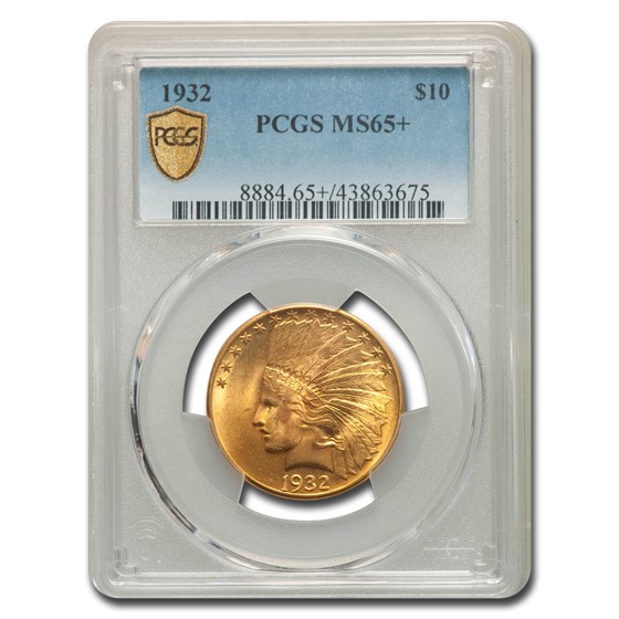 1932 $10 Indian Gold Eagle MS-65+ PCGS