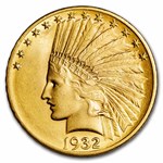 1932 $10 Indian Gold Eagle XF