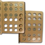 1932-1964 P,D,S Washington Quarters Set Avg Circ (In Dansco)