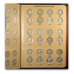 1932-1998 P,D,S Washington Quarters Set (In Dansco Album)