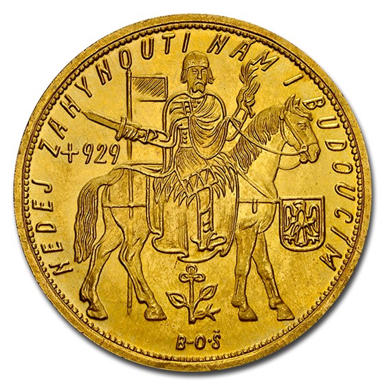 1932 Czechoslovakia Gold 10 Ducats MS-66 NGC 1932 Czechoslovakia Gold 10 Ducats MS-66 NGC