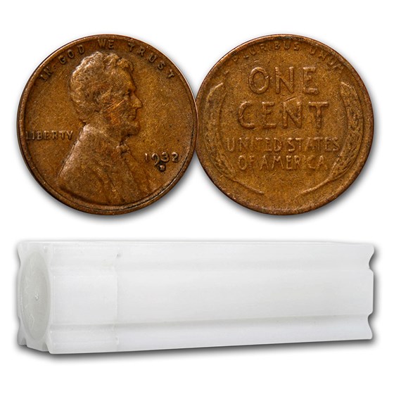 1932-D Lincoln Cent 50-Coin Roll VG/Fine 1932-D Lincoln Cent 50-Coin Roll VG/Fine