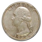 1932-D Washington Quarter AU-55 NGC