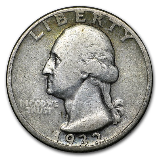 1932-D Washington Quarter Fine 1932-D Washington Quarter Fine