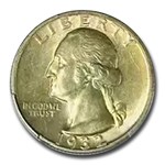 1932-D Washington Quarter MS-62 PCGS