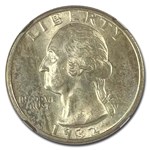 1932-D Washington Quarter MS-64 NGC