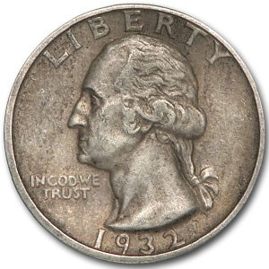 1932-D Washington Quarter XF-45 1932-D Washington Quarter XF-45