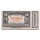 1932 Democratic National Convention 1st Balcony Admission CU