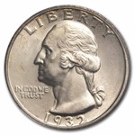 1932-S Washington Quarter MS-64 PCGS