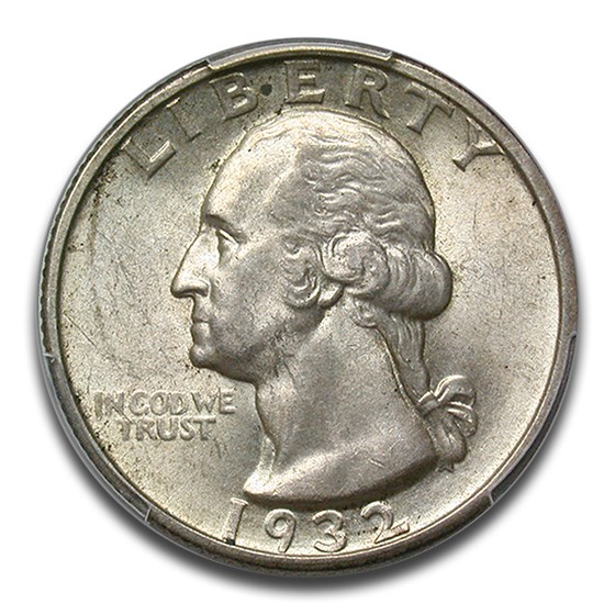 1932-S Washington Silver Quarter AU-58 PCGS