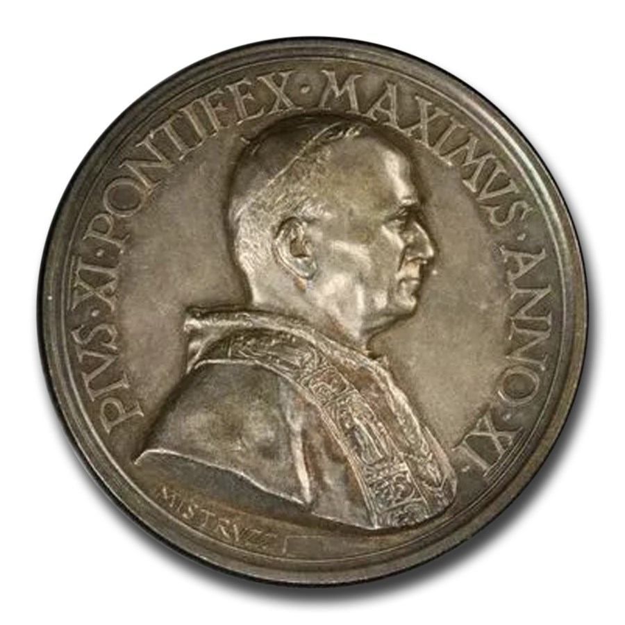 1932 Vatican City Silver Art Gallery Medal MS63 PCGS