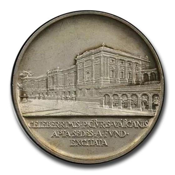 1932 Vatican City Silver Art Gallery Medal MS63 PCGS
