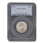 1932 Washington Quarter MS-66 PCGS
