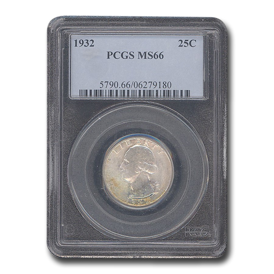 1932 Washington Quarter MS-66 PCGS