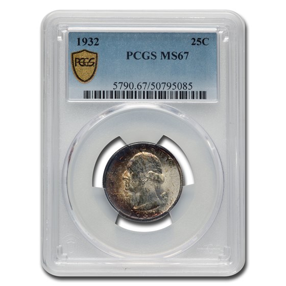 1932 Washington Quarter MS-67 PCGS 1932 Washington Quarter MS-67 PCGS