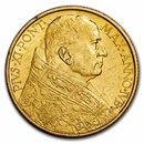 1933-34 Vatican City Gold 100 Lire Jubilee BU