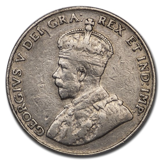 1933 Canada 5 Cents XF 1933 Canada 5 Cents XF