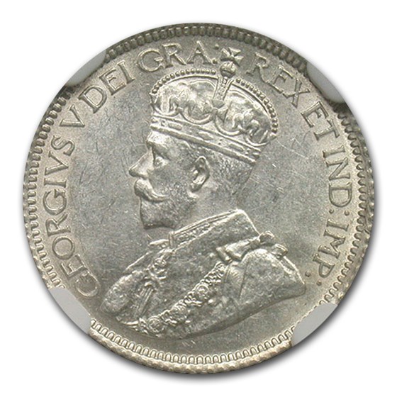 1933 Canada Silver 10 Cents MS-62 NGC 1933 Canada Silver 10 Cents MS-62 NGC