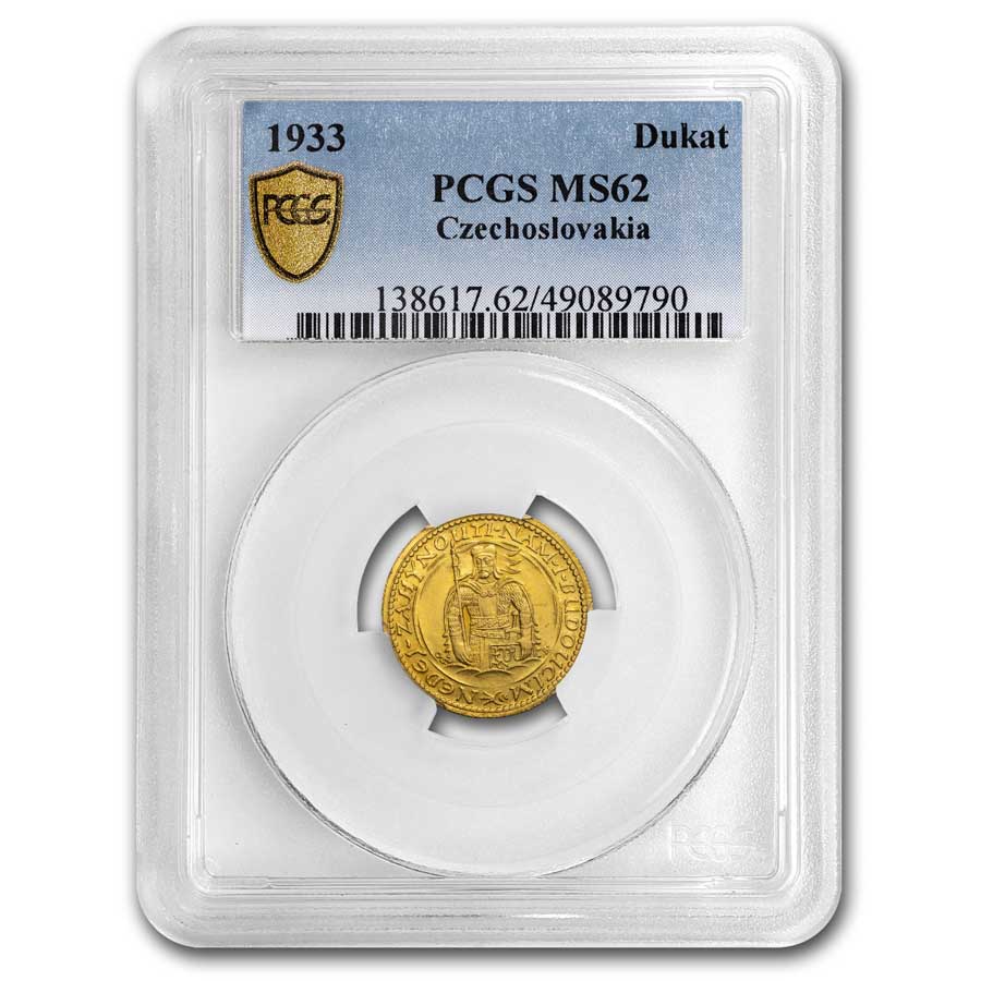Buy 1933 Czechoslovakia Gold 1 Ducat MS-62 | APMEX
