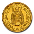 1933 Czechoslovakia Gold 2 Ducats MS-63 NGC