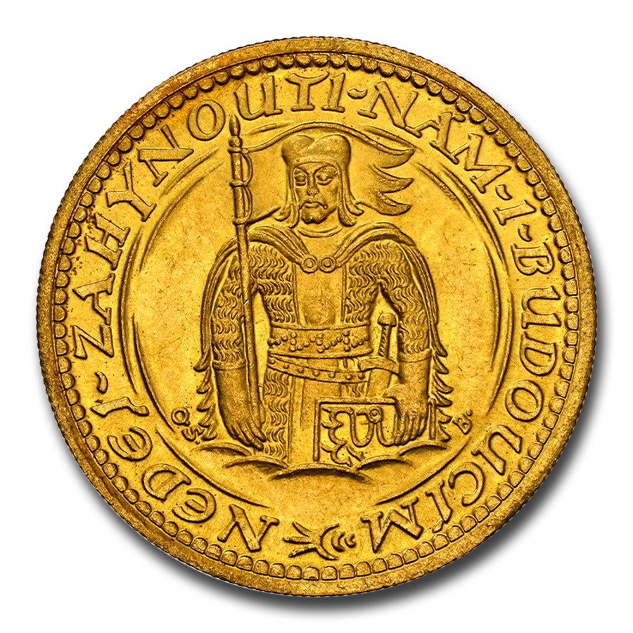 1933 Czechoslovakia Gold 2 Ducats MS-63 NGC