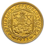 1933 Czechoslovakia Gold Ducat MS-67 NGC