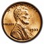 1933 Lincoln Cent BU (Red)