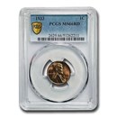 1933 Lincoln Cent MS-66 PCGS (Red)