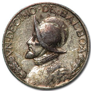 1933 Panama 1/10 Balboa XF 1933 Panama 1/10 Balboa XF
