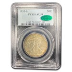 1933-S Walking Liberty Half Dollar AU-58 PCGS CAC