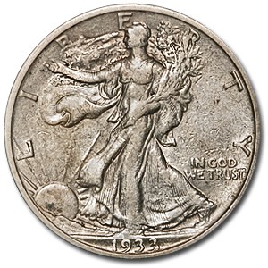 1933-S Walking Liberty Half Dollar AU Details (Cleaned) 1933-S Walking Liberty Half Dollar AU Details (Cleaned)