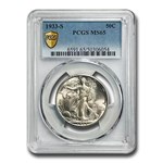 1933-S Walking Liberty Half Dollar MS-65 PCGS