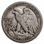 1933-S Walking Liberty Halves 20-Coin Roll Avg Circ