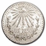 1933 Silver Mexican 1 Peso Cap & Rays BU