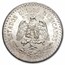 1933 Silver Mexican 1 Peso Cap & Rays BU