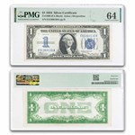1934 $1.00 Silver Certificate CU-64 PMG (Fr#1606)