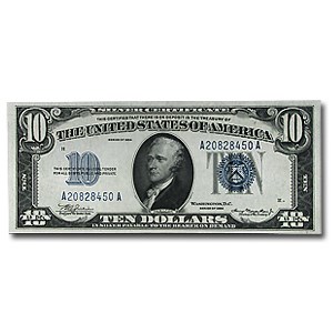 1934 $10 Silver Certificate Choice CU 1934 $10 Silver Certificate Choice CU