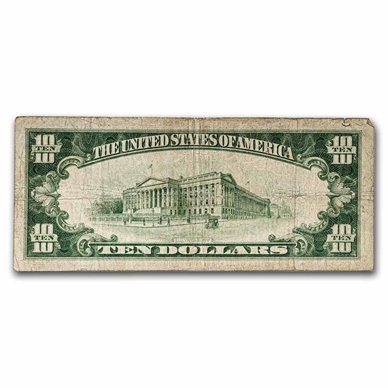 Buy 1934 $10 Silver Certificate VG (Fr#1701) APMEX Buy 1934 $10 Silver Certificate VG (Fr#1701) APMEX