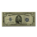 1934/1934-A $5.00 Silver Certificate AU