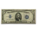 1934/1934-A $5.00 Silver Certificate XF