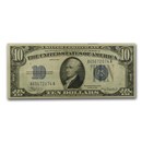 1934/1934-D $10 Silver Certificate XF